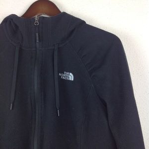The North Face Fleece Black Full Zip Hoodie Jacket